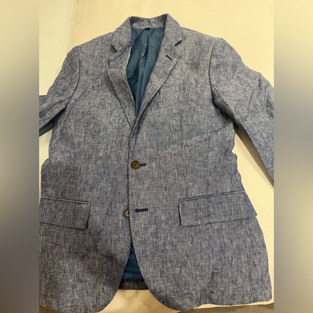 Brand new Jcrew Suit Jacket- never worn- Denim color